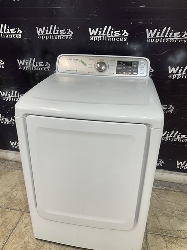 [105449] Samsung Used Gas Propane Dryer 27inches (white)