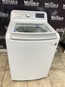 Lg Used Washer Top-load 27inches (White) 