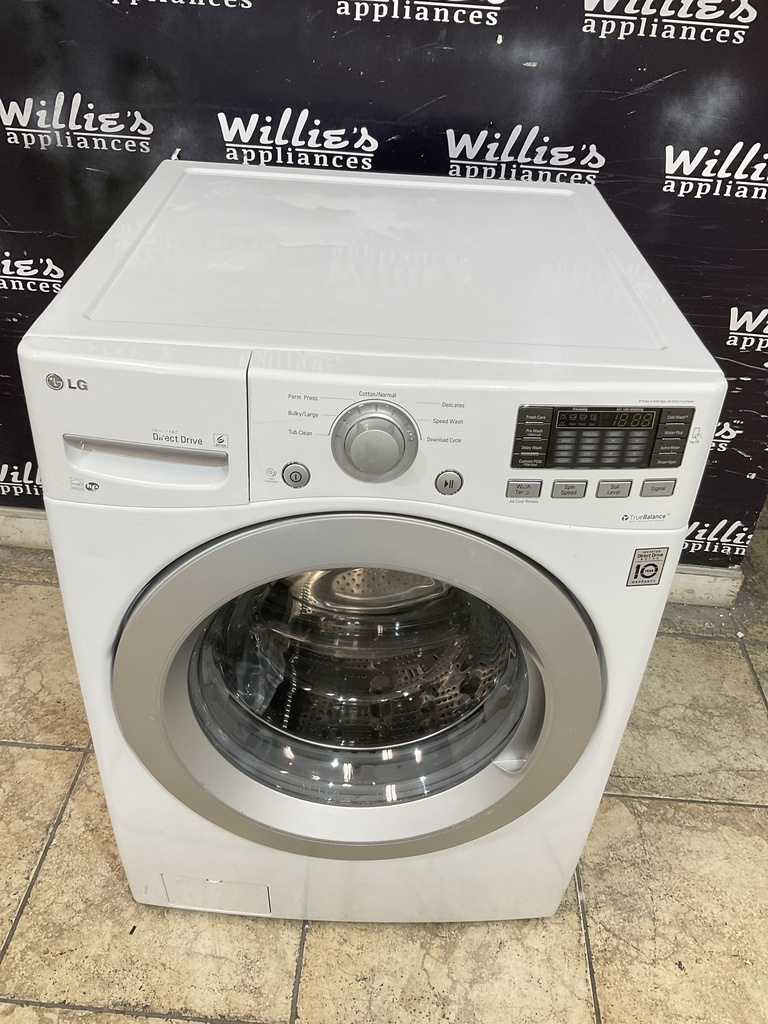 Lg Used Washer Front-load 27inches (White) 
