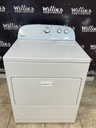Whirlpool Used Electric Dryer 220volts (30 AMP) 29inches {4 prong} (White) 