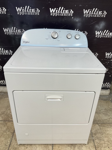 [105474] Whirlpool Used Electric Dryer 220volts (30 AMP) 29inches {4 prong} (White) 