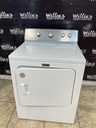 Maytag Used Electric Dryer 220volts (30 AMP) 29inches {3 prong} (White) 