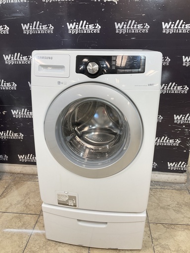 [105559] Samsung Used Washer Front-load 27inches (White) 