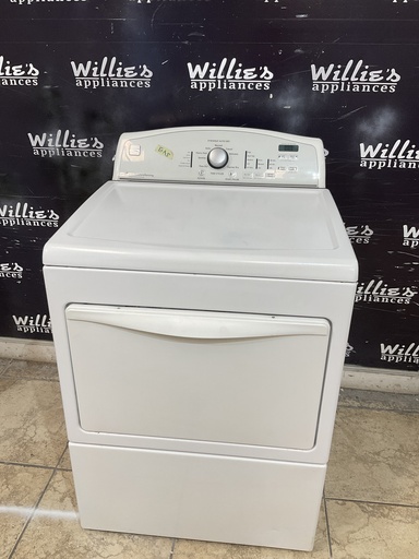 [105568] Kenmore Used Natural Gas Dryer 27inches (White) 