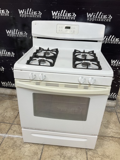[105599] Frigidaire Used Natural Gas Stove 30inches (White) 