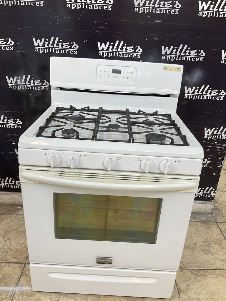 Frigidaire Used Gas Propane Stove 30inches (White)