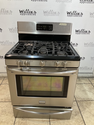 [105611] Frigidaire Used Gas Propane Stove 30inches (Stainless Steel) 