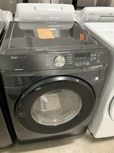[106787] Samsung New Electric Dryer 220volts (30 AMP) 27inches {no cord} (Black) 