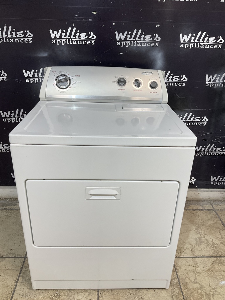 Whirlpool Used Electric Dryer 29inches {3 prong} (White) 