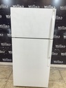 Ge Used Refrigerator Top and Bottom 28x61 1/2” (White) 