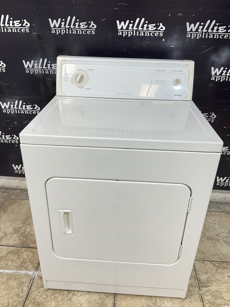 Kenmore Used Electric Dryer 29inches {3 prong} (White) 