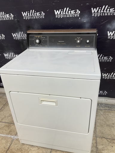 [105647] Kenmore Used Electric Dryer 29inches {3 prong} (White) 