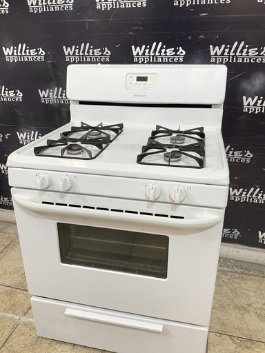 [105657] Frigidaire Used Natural Gas Stove 30inches (White)