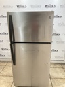 Kenmore Used Refrigerator Top and Bottom 28x60” (Stainless Steel) 