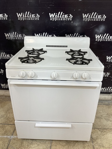 [105668] Premier Used Natural Gas Stove 30inches (White) 