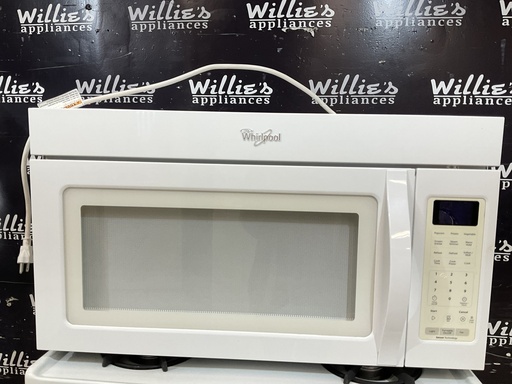 [105692] Whirlpool Used Microwave 30inches {No Brackets} (White) 
