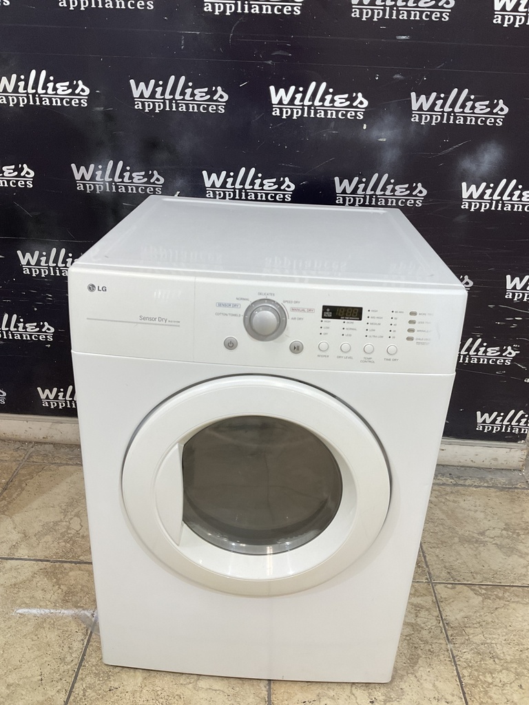 Lg Used Electric Dryer 27inches {3 prong} (White) 