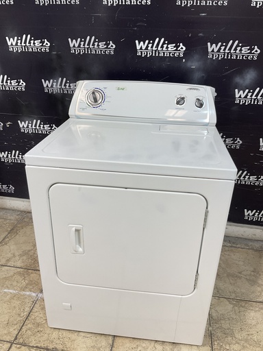 [105746] Whirlpool Used Natural Gas Dryer 29inches (White) 
