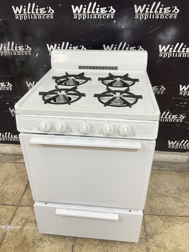 [105765] Premier Used Natural Gas Stove 24inches (White) 