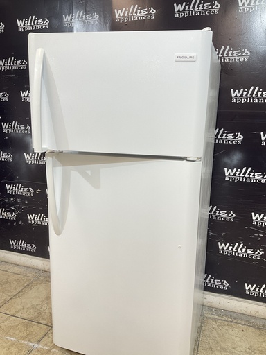 [105782] Frigidaire Used Refrigerator Top and Bottom 30x66 (White) 