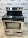 Frigidaire Used Electric Stove 220volts (40/50 AMP) 30inches {no cord} (Stainless steel) 