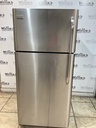 Frigidaire Used Refrigerator Top and Bottom 30x66 (Stainless Steel) 