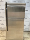 Ge Used Refrigerator Top and Bottom 30x67 (Stainless Steel) 