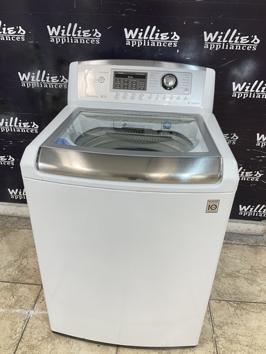 [105812] Lg Used Washer Front-load 27inches (White)