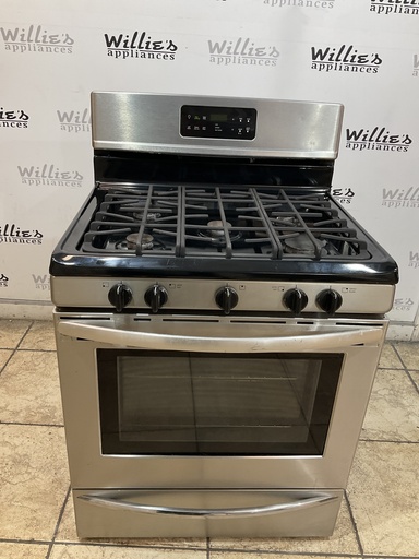 [105815] Frigidaire Used Natural Gas Stove 30inches (Stainless Steel) 