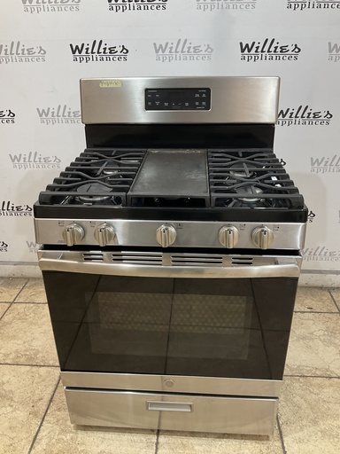 [105826] Ge Used Gas Propane Stove 30inches (Stainless Steel) 