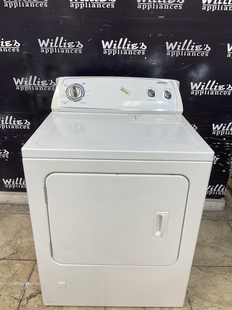 Whirlpool Used Natural Gas Dryer 29inches (white) 