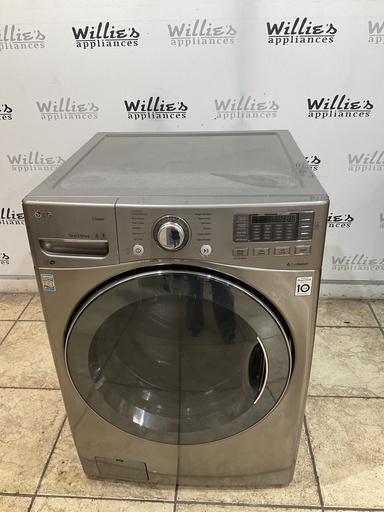 [105838] Lg Used Washer Front-load 27inches (Grey) 