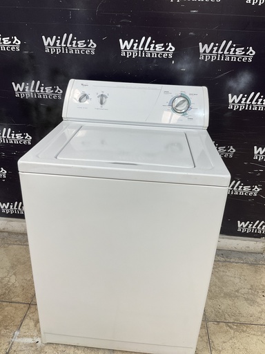 [105894] Whirlpool Used Washer Top-load 27inches (white) 