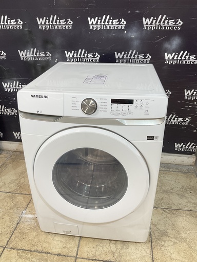 [105890] Samsung Used Washer Front-load 27inches (White) 