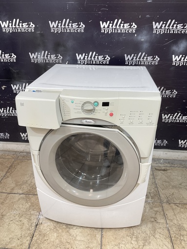 [105938] Used Washer Front-load 27inches (White)