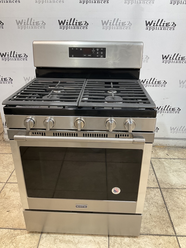 Frigidaire Used Natural Gas Stove 30inches (Stainless Steel) 