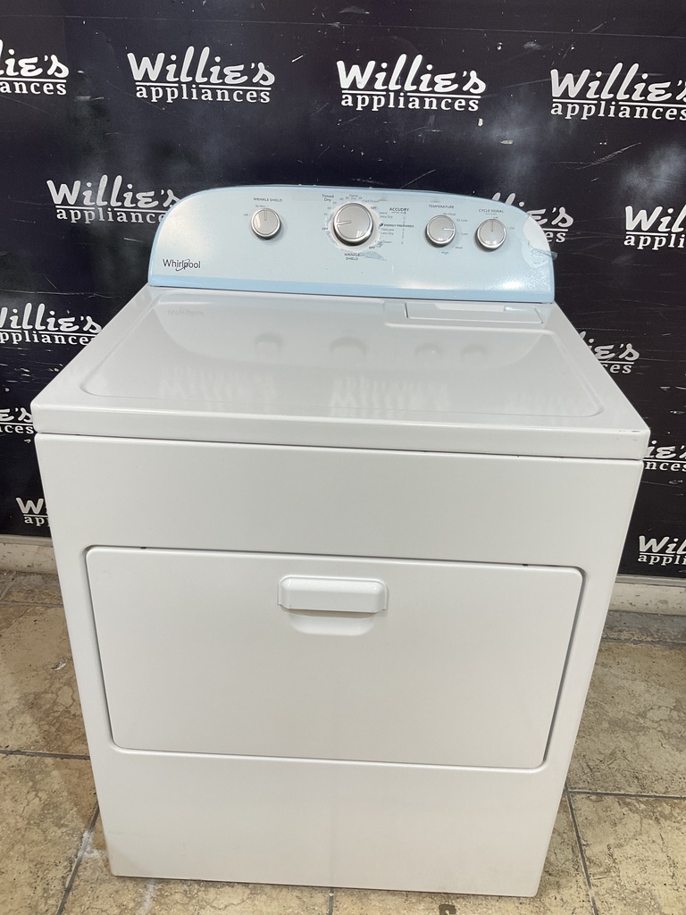 Whirlpool Used Electric Dryer 220volts (30 AMP) 29inches {3 prong} (white) 