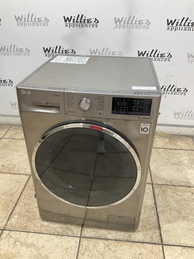 [105990] Lg Used Combo Washer/Dryer Front-load 23 1/2” (grey) 