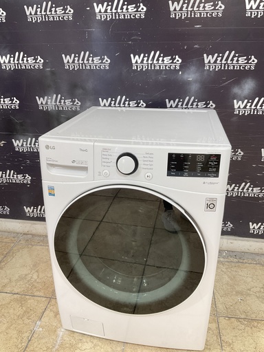 [105992] Lg Used Washer Front-load 27inches (White) 
