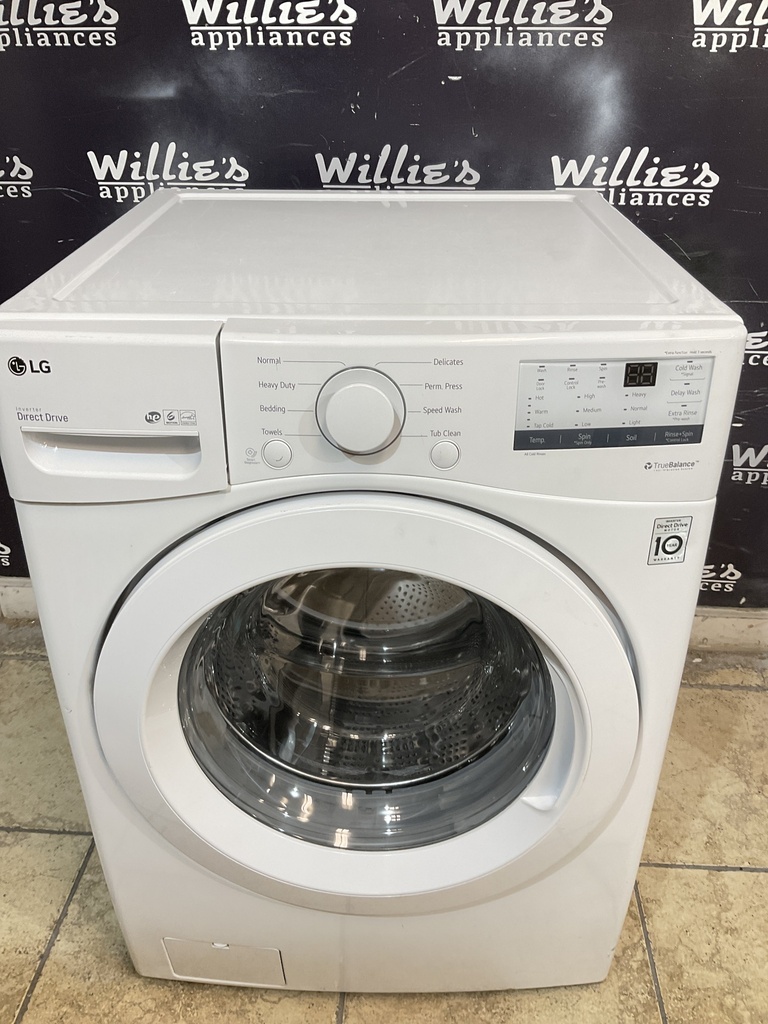 Lg Used Washer Front-load 27inches (White) 