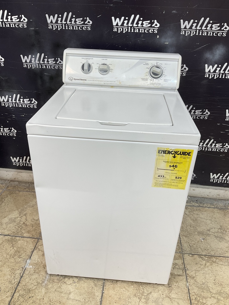 Speed Queen Used Washer Top-load 26inches (White)