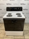 Whirlpool Used Electric Stove 220volts (40/50 AMP) 30inches {3 prong} (white/black) 