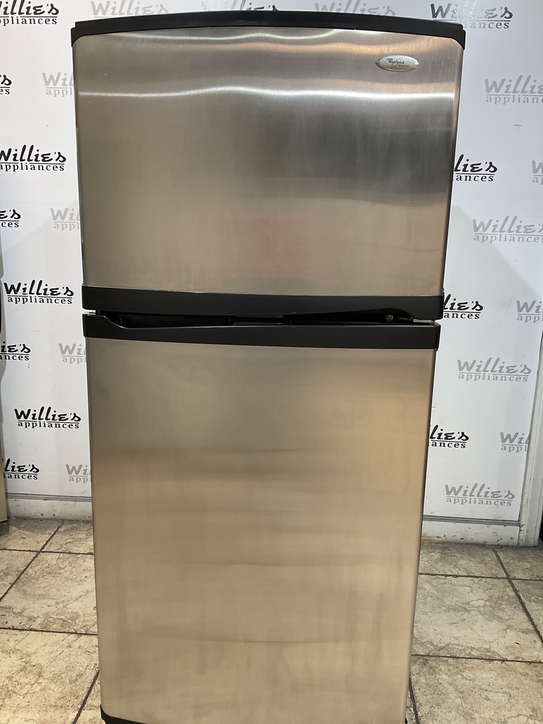 Frigidaire Used Refrigerator Top and Bottom 30x66 (Stainless Steel) 