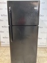 Frigidaire Used Refrigerator Top and Bottom 30x69 (black) 