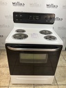 Frigidaire Used Electric Stove 220volts (40/50 AMP) 30inches {3 prong} (White/black) 