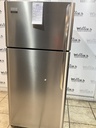 Frigidaire Used Refrigerator Top and Bottom 30x66 (Stainless Steel) 