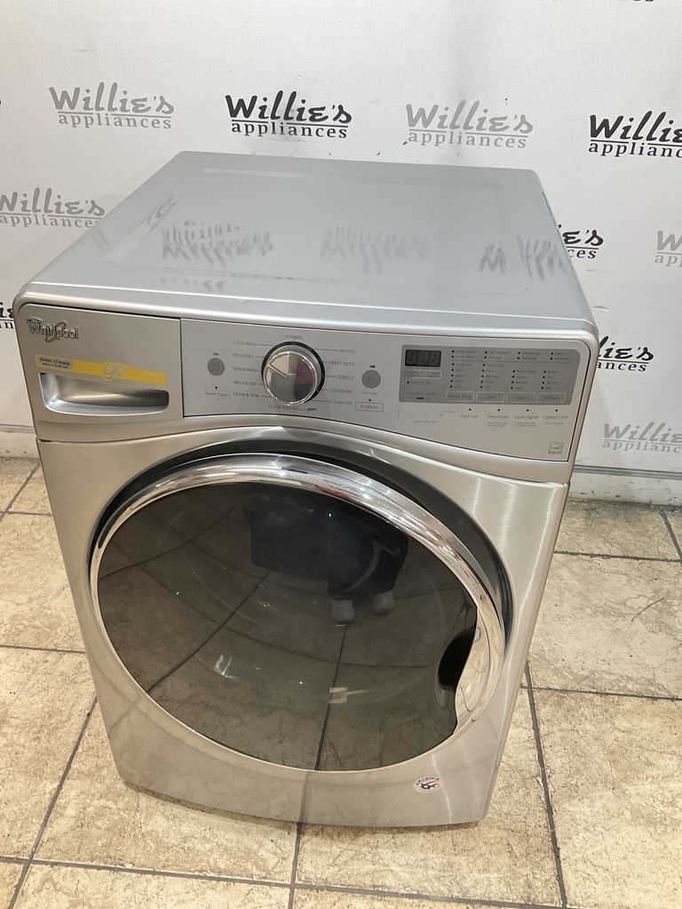 Whirlpool Used Washer Front-load 27inches (Grey) 