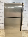 Ge Used Refrigerator Top and Bottom 30x66 (Stainless Steel) 