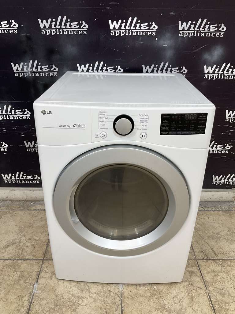 Lg Used Electric Dryer 27inches {3 prong} (white)