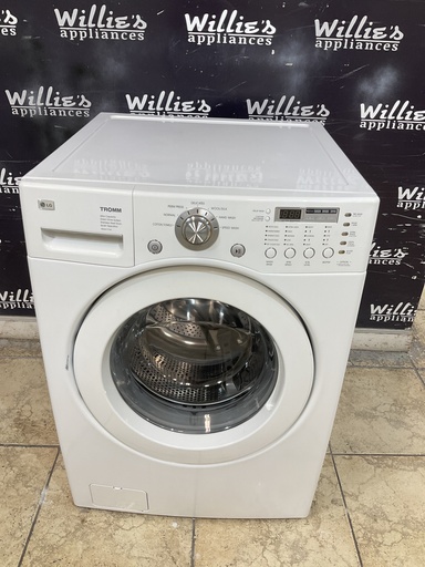 [106144] Lg Used Washer Front-load 27inches (White) 
